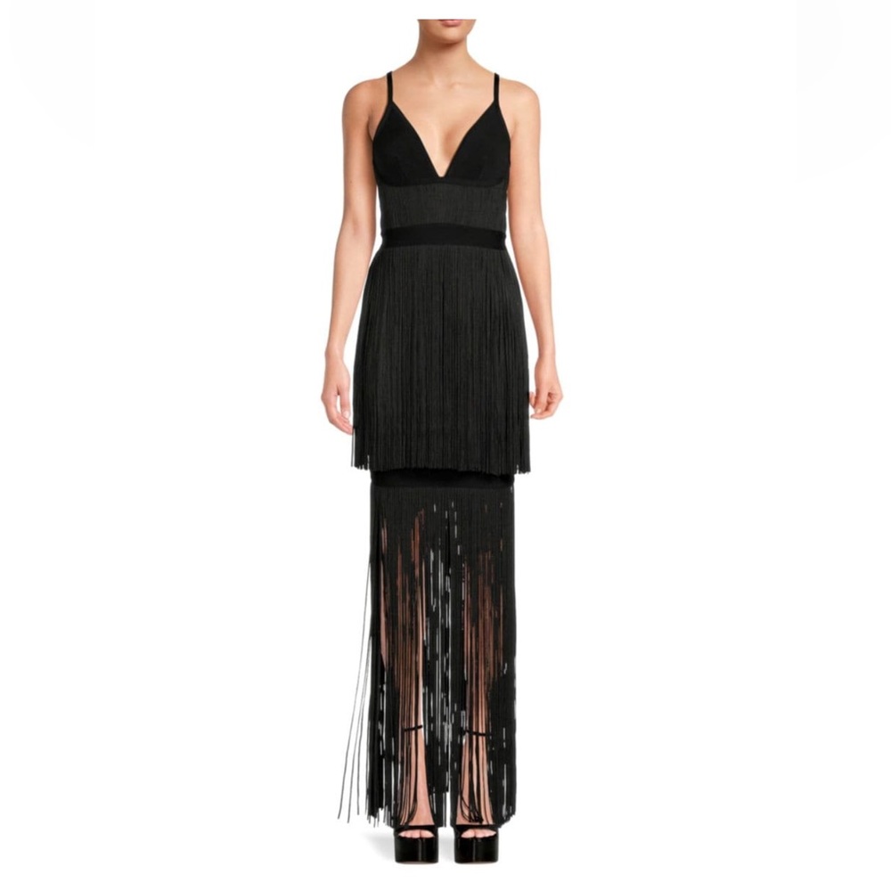 Hervé Léger
Plunging Fringe Gown worn once. Excellent condition!! Size small